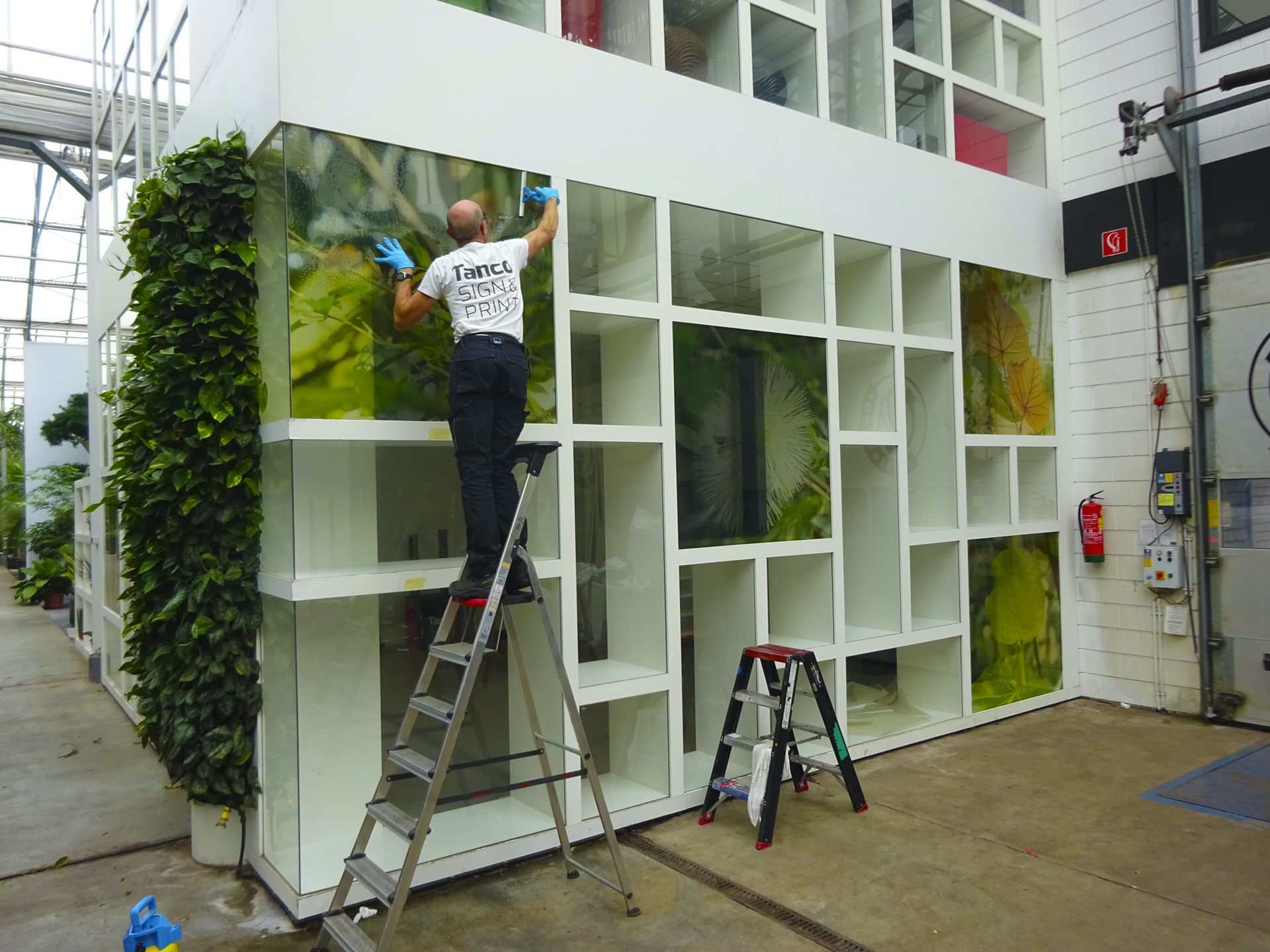 Reception area renovated